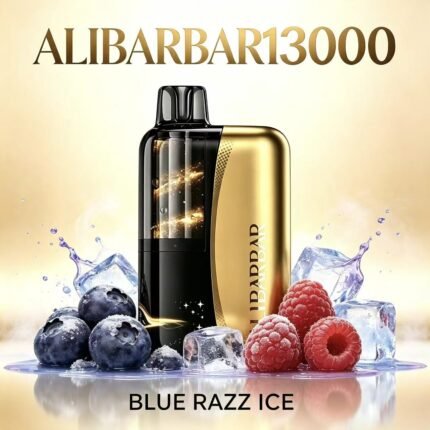 【ALIBARBAR 13000】Blue-razz-ice